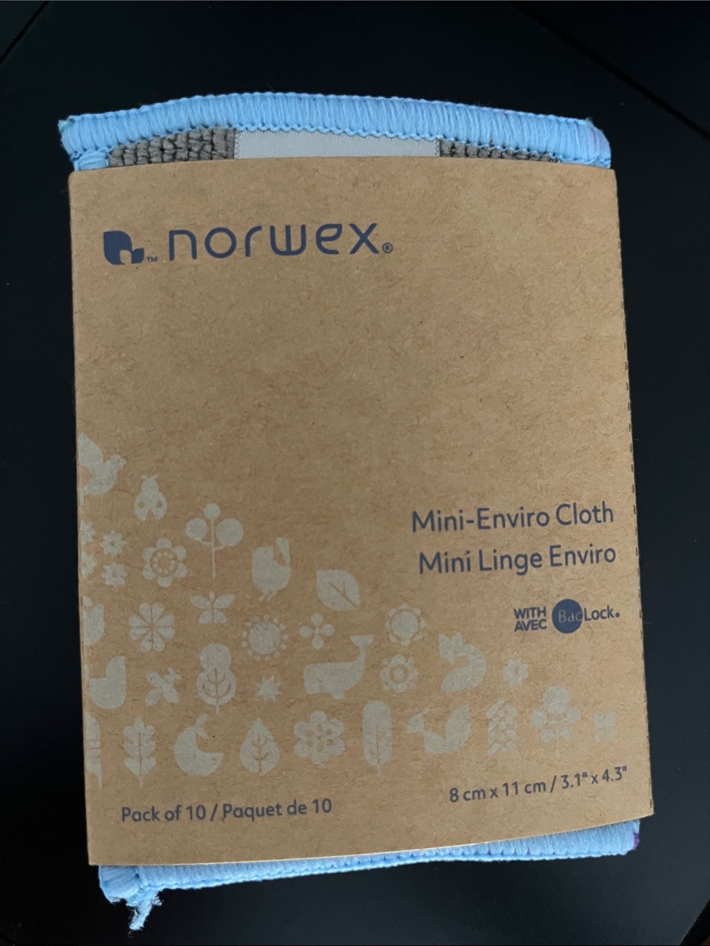 New! Norwex Mini-Enviro Cloth 10 pack